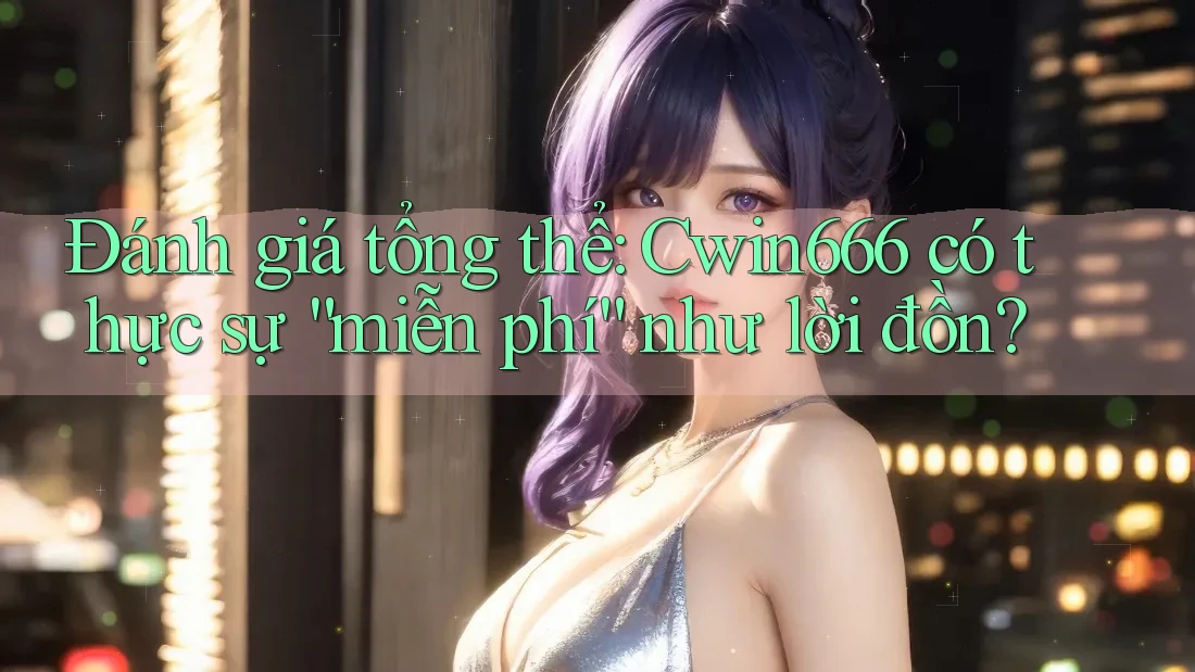 Đánh giá tổng thể: Cwin666 có thực sự “miễn phí” như lời đồn?