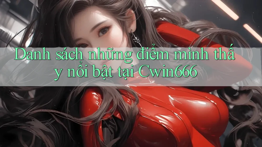 Danh sách những điểm mình thấy nổi bật tại Cwin666