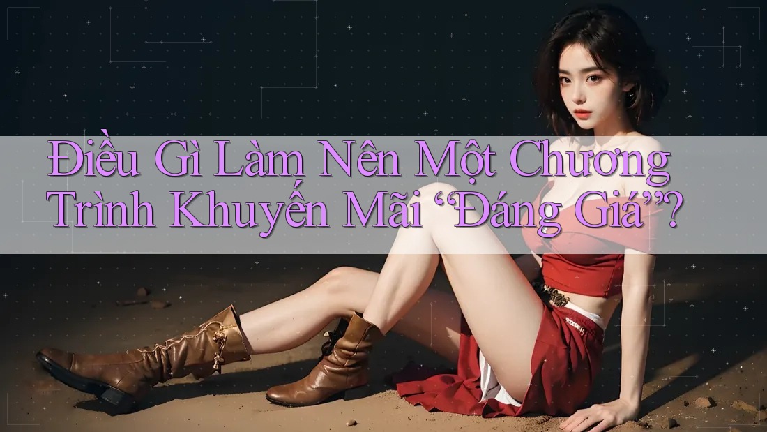 Điều Gì Làm Nên Một Chương Trình Khuyến Mãi “Đáng Giá”?