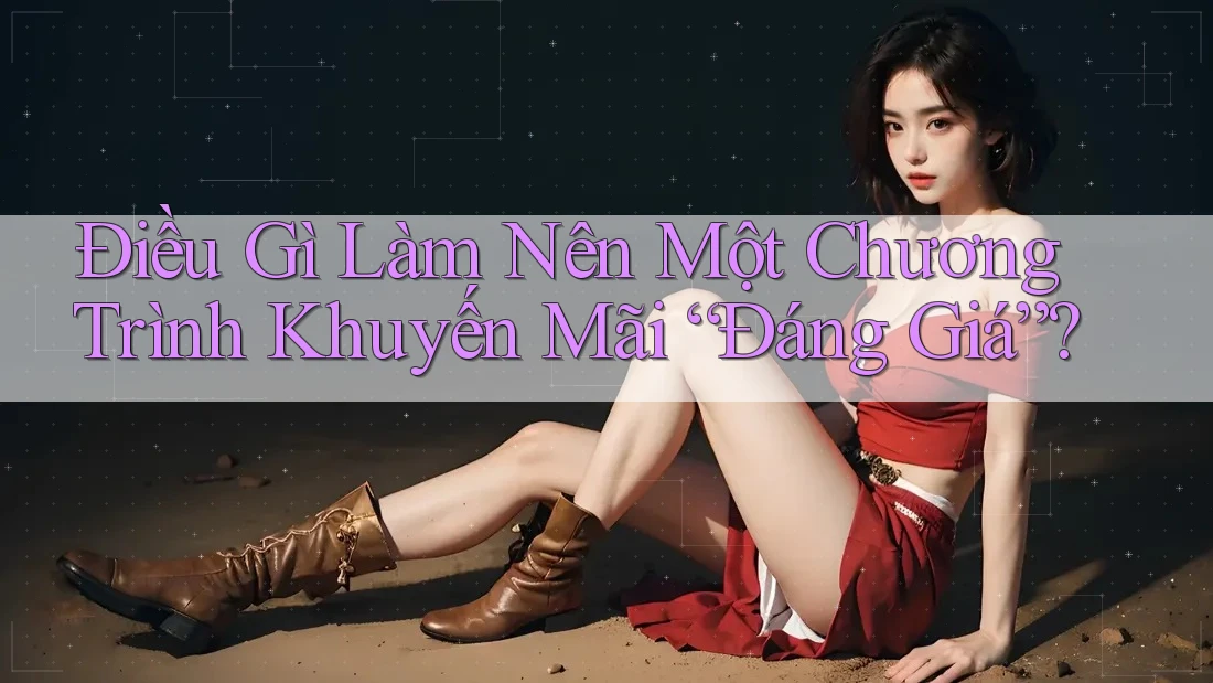 Điều Gì Làm Nên Một Chương Trình Khuyến Mãi “Đáng Giá”?