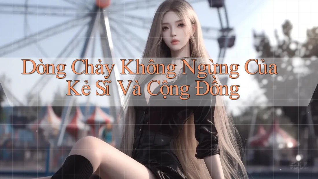 Dòng Chảy Không Ngừng Của Kẻ Sĩ Và Cộng Đồng