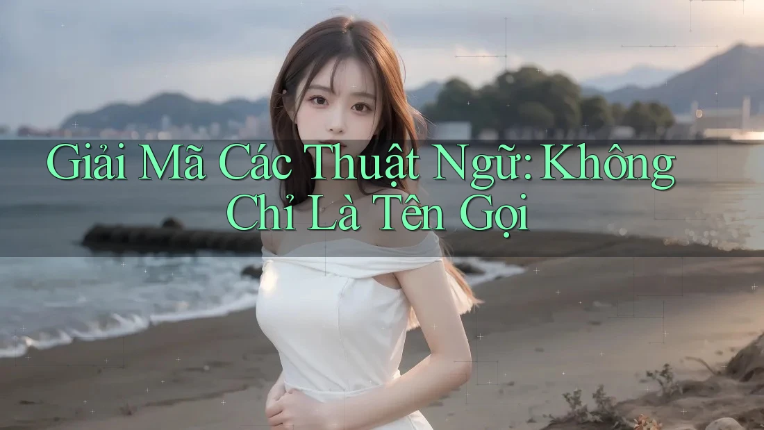 Giải Mã Các Thuật Ngữ: Không Chỉ Là Tên Gọi Giải Mã Các Thuật Ngữ: Không Chỉ Là Tên Gọi