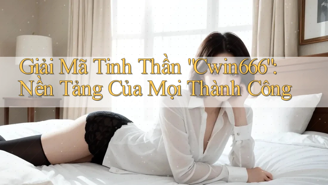 Giải Mã Tinh Thần “Cwin666”: Nền Tảng Của Mọi Thành Công Giải Mã Tinh Thần “Cwin666”: Nền Tảng Của Mọi Thành Công