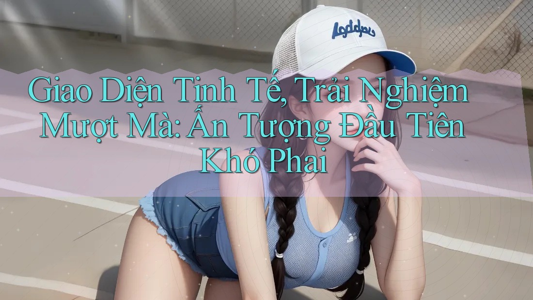 Giao Diện Tinh Tế, Trải Nghiệm Mượt Mà: Ấn Tượng Đầu Tiên Khó Phai