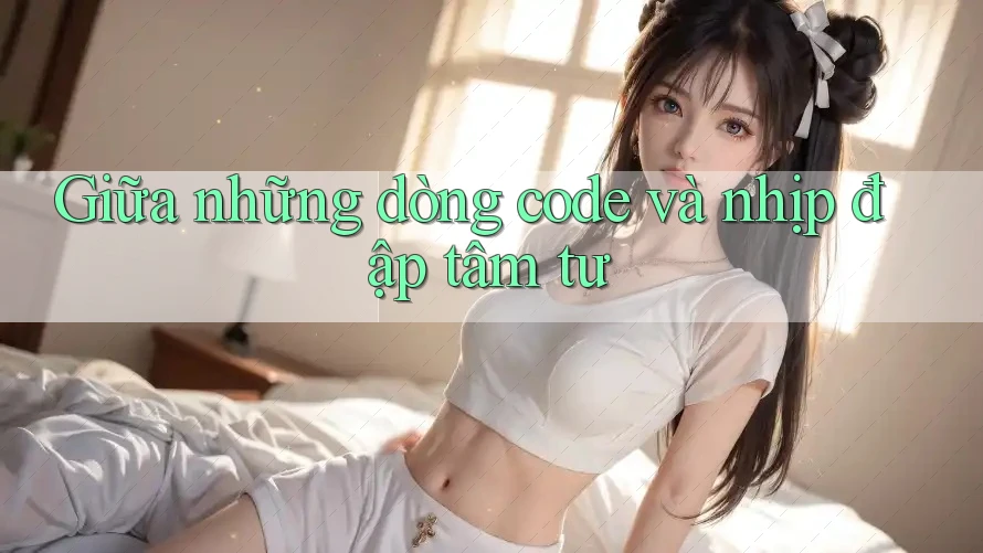 Giữa những dòng code và nhịp đập tâm tư Giữa những dòng code và nhịp đập tâm tư