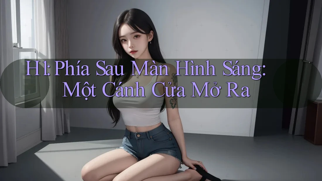 H1: Phía Sau Màn Hình Sáng: Một Cánh Cửa Mở Ra