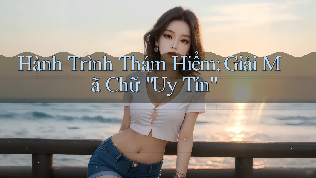 Hành Trình Thám Hiểm: Giải Mã Chữ “Uy Tín” Hành Trình Thám Hiểm: Giải Mã Chữ “Uy Tín”