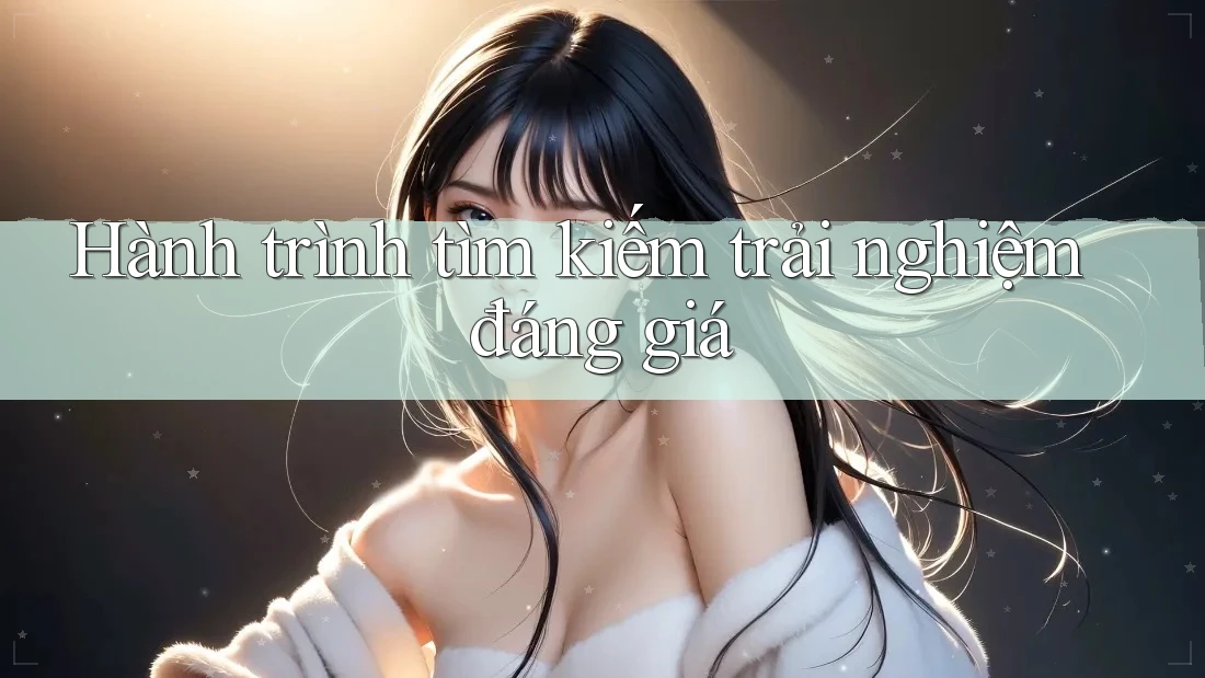 Hành trình tìm kiếm trải nghiệm đáng giá