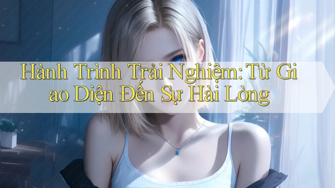 Hành Trình Trải Nghiệm: Từ Giao Diện Đến Sự Hài Lòng