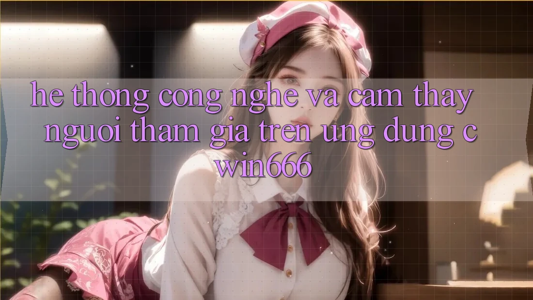 Hệ thống Công Nghệ Và Cảm thấy Người tham gia Trên Ứng dụng Cwin666