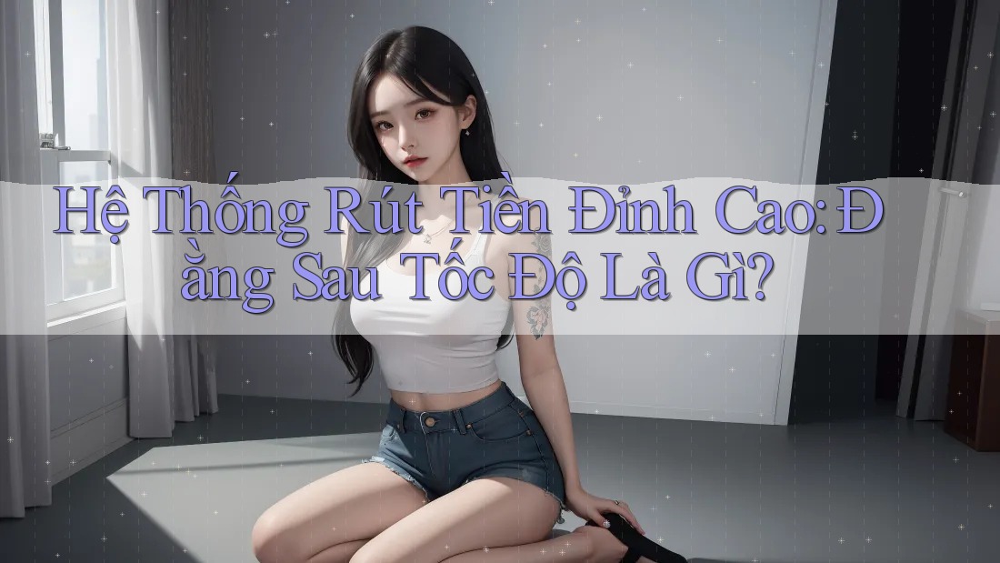 Hệ Thống Rút Tiền Đỉnh Cao: Đằng Sau Tốc Độ Là Gì?
