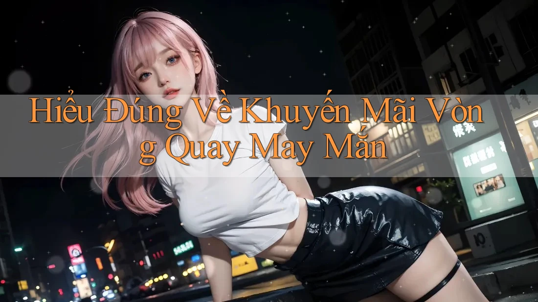 Hiểu Đúng Về Khuyến Mãi Vòng Quay May Mắn