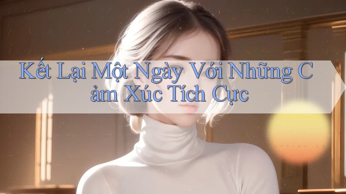Kết Lại Một Ngày Với Những Cảm Xúc Tích Cực