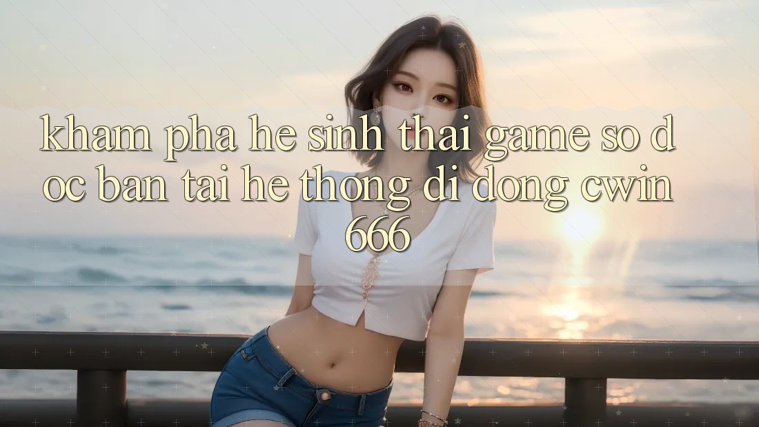 Khám Phá Hệ Sinh Thái Game Số Độc Bản Tại Hệ thống di động Cwin666