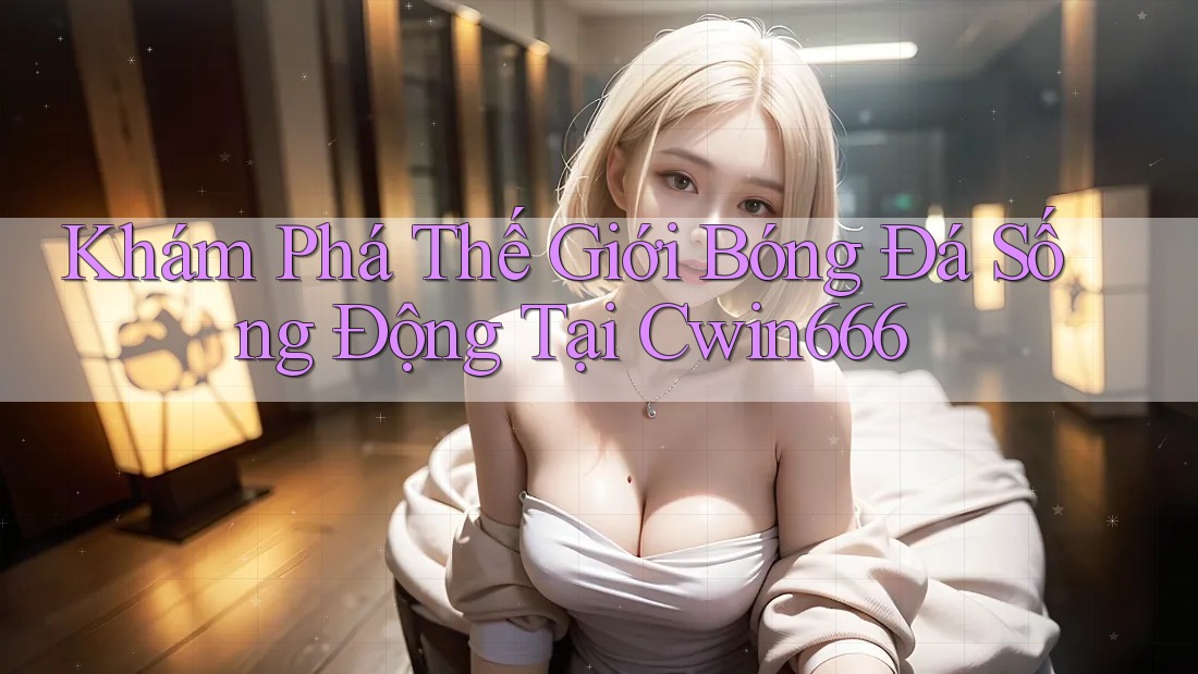 Khám Phá Thế Giới Bóng Đá Sống Động Tại Cwin666 Khám Phá Thế Giới Bóng Đá Sống Động Tại Cwin666