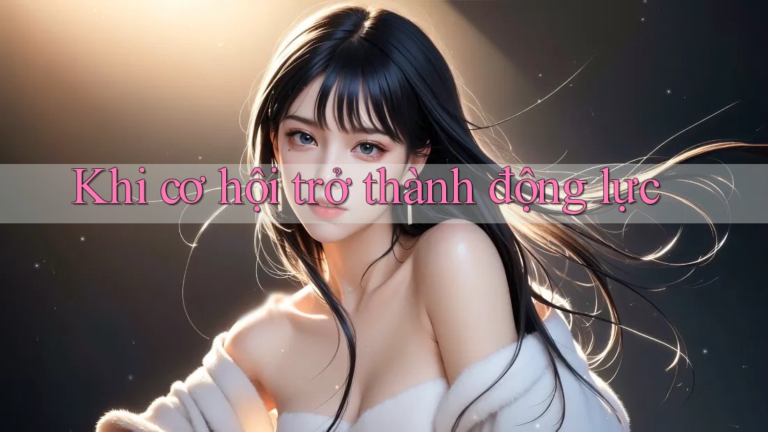 Khi cơ hội trở thành động lực