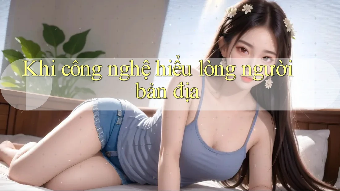Khi công nghệ hiểu lòng người bản địa