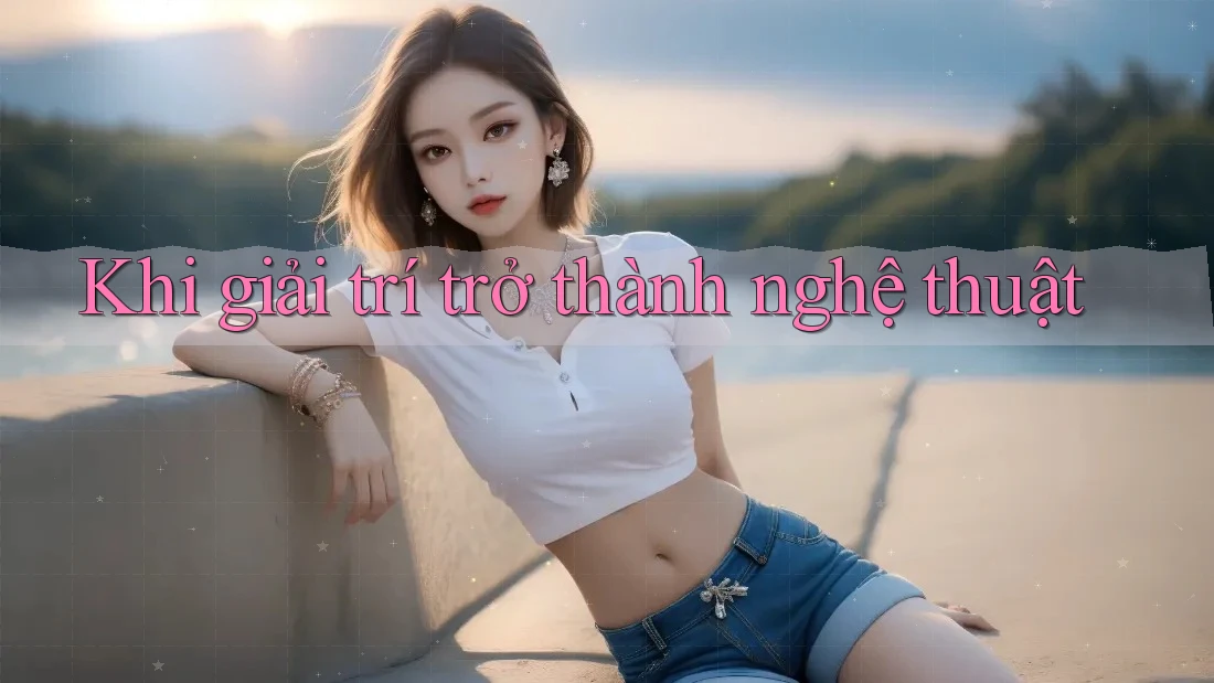 Khi giải trí trở thành nghệ thuật