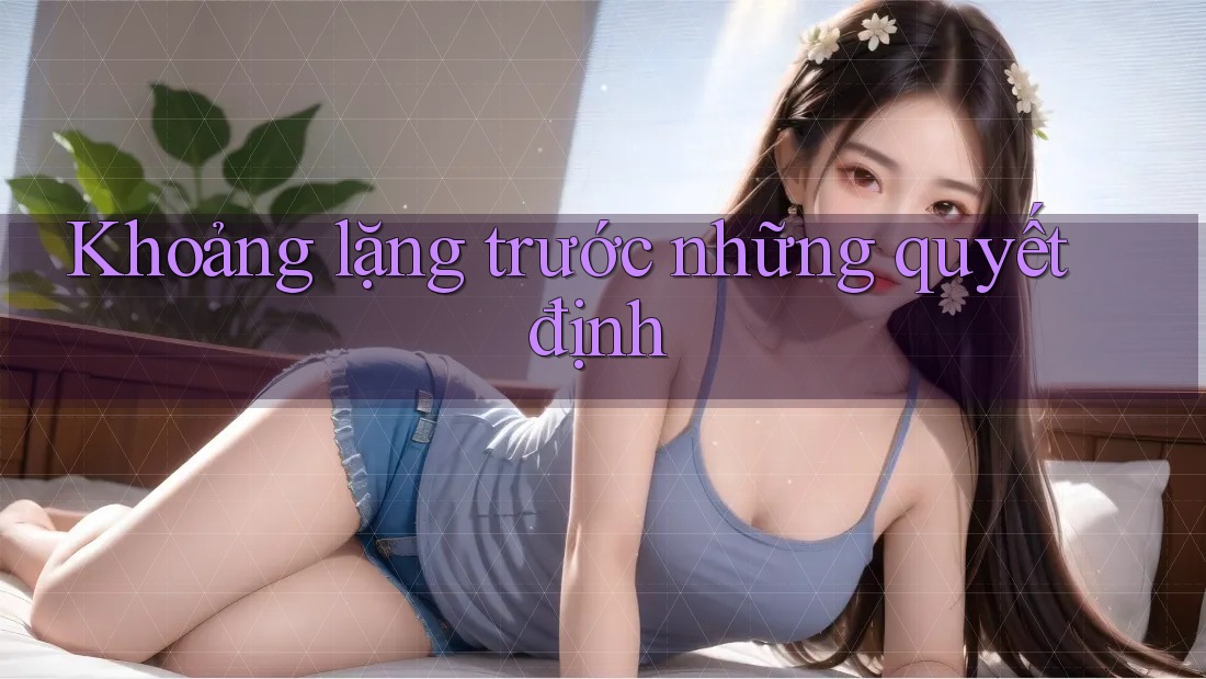 Khoảng lặng trước những quyết định