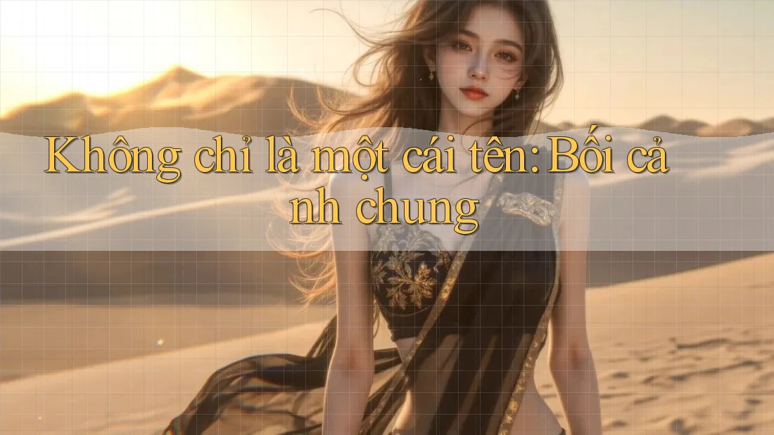 Không chỉ là một cái tên: Bối cảnh chung Không chỉ là một cái tên: Bối cảnh chung