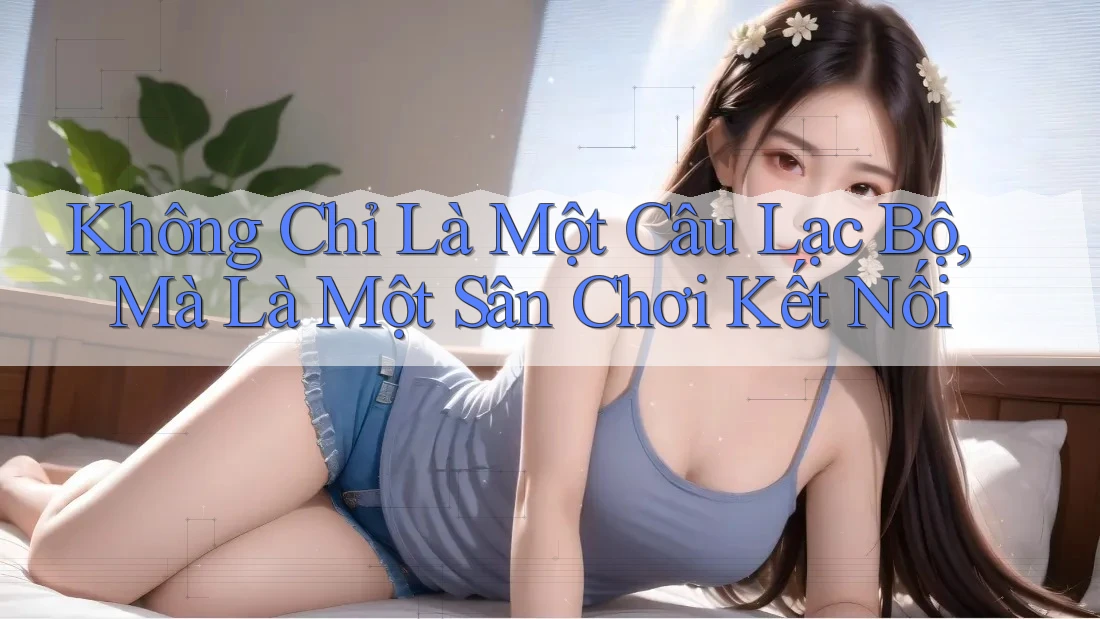 Không Chỉ Là Một Câu Lạc Bộ, Mà Là Một Sân Chơi Kết Nối Không Chỉ Là Một Câu Lạc Bộ, Mà Là Một Sân Chơi Kết Nối