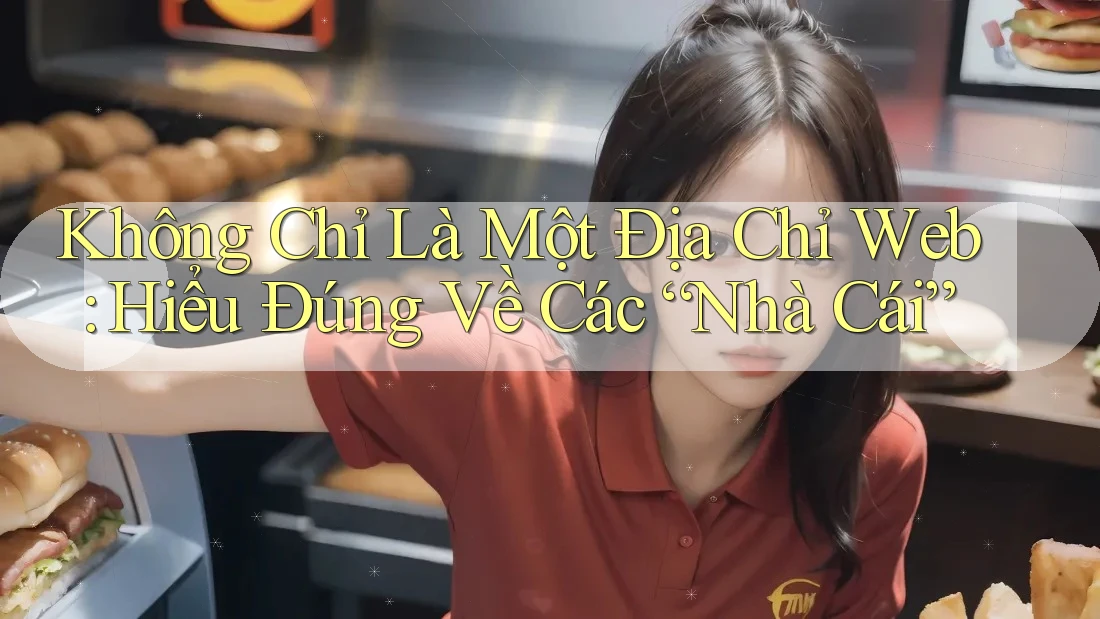 Không Chỉ Là Một Địa Chỉ Web: Hiểu Đúng Về Các “Nhà Cái”