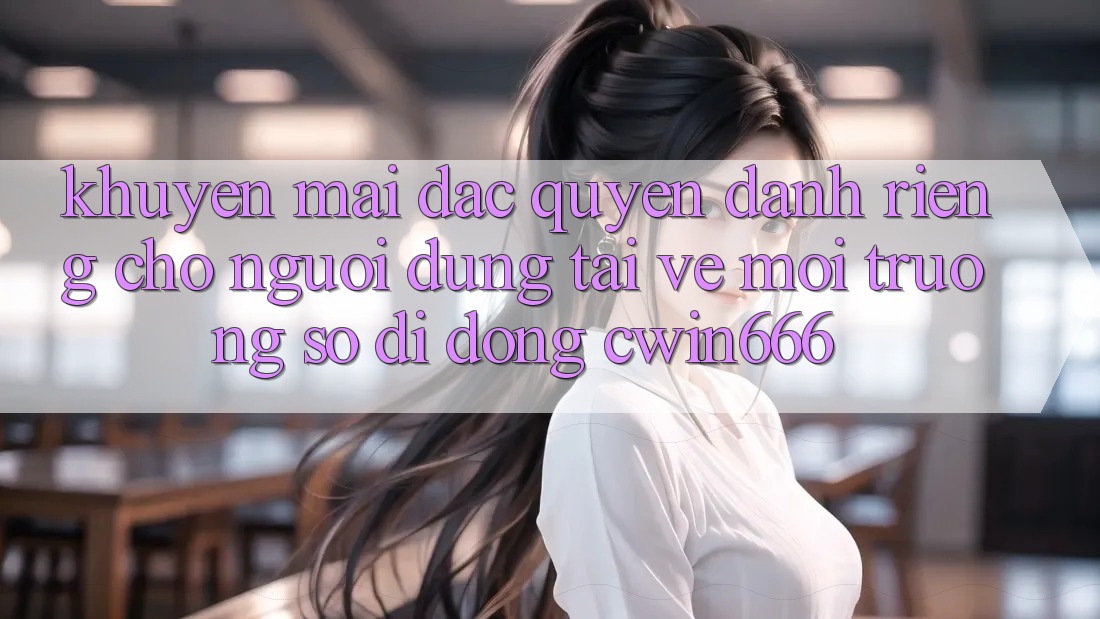 Khuyến mãi Đặc Quyền Dành Riêng Cho Người dùng Tải về Môi trường số di động Cwin666