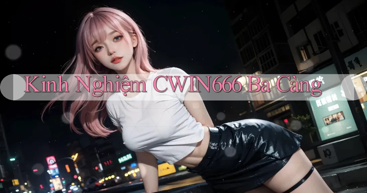 kinh nghiệm cwin666 ba càng