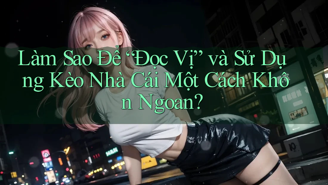 Làm Sao Để “Đọc Vị” và Sử Dụng Kèo Nhà Cái Một Cách Khôn Ngoan?