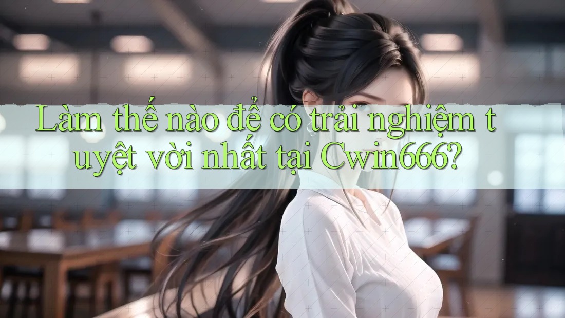 Làm thế nào để có trải nghiệm tuyệt vời nhất tại Cwin666?