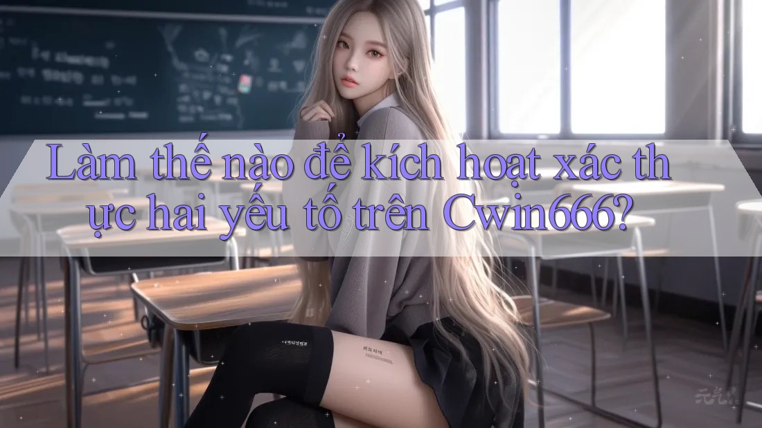 Làm thế nào để kích hoạt xác thực hai yếu tố trên Cwin666?