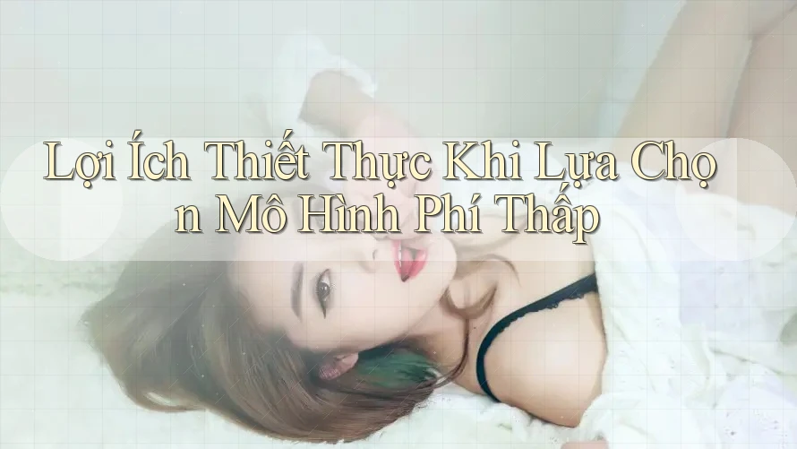 Lợi Ích Thiết Thực Khi Lựa Chọn Mô Hình Phí Thấp
