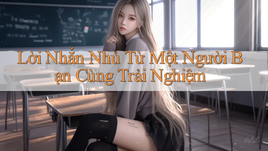 Lời Nhắn Nhủ Từ Một Người Bạn Cùng Trải Nghiệm