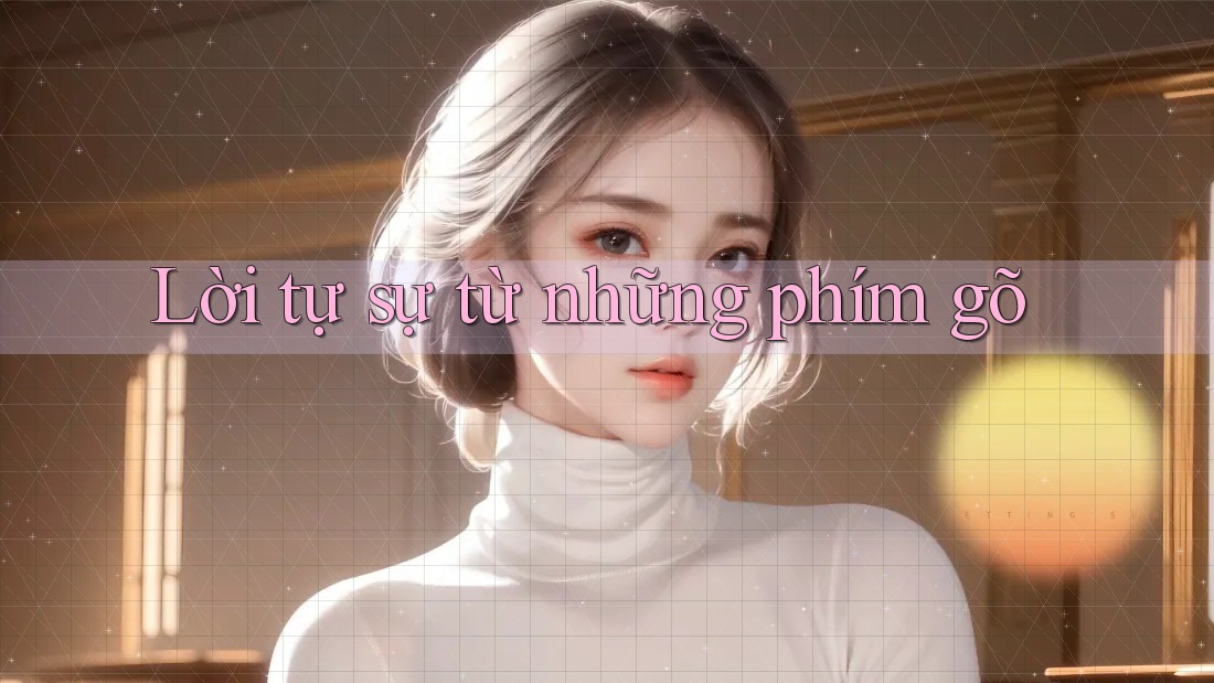 Lời tự sự từ những phím gõ
