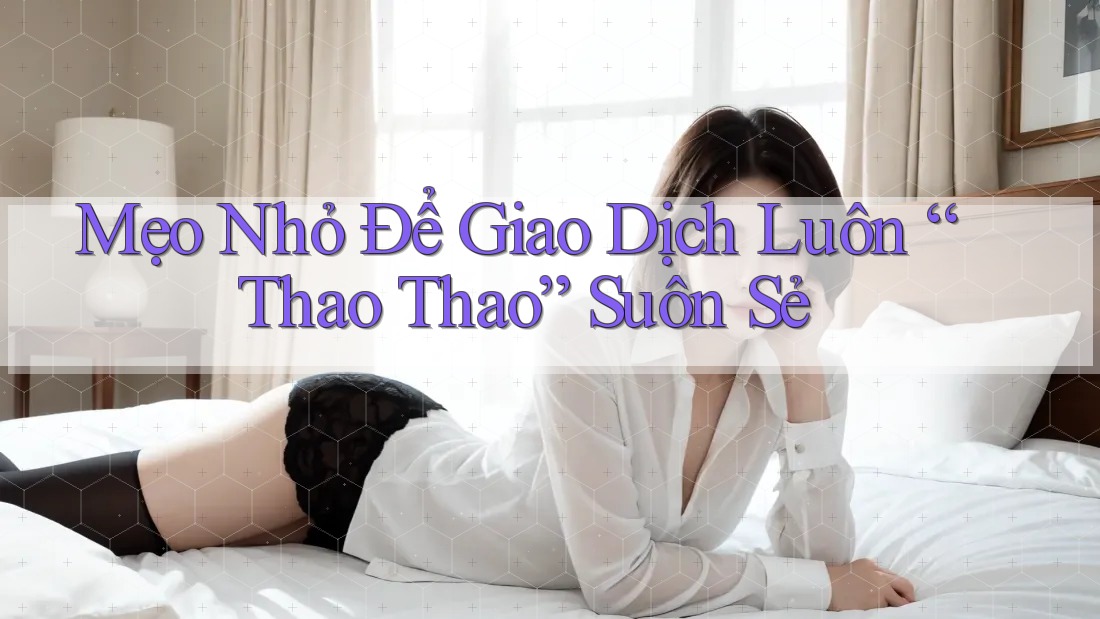 Mẹo Nhỏ Để Giao Dịch Luôn “Thao Thao” Suôn Sẻ Mẹo Nhỏ Để Giao Dịch Luôn “Thao Thao” Suôn Sẻ