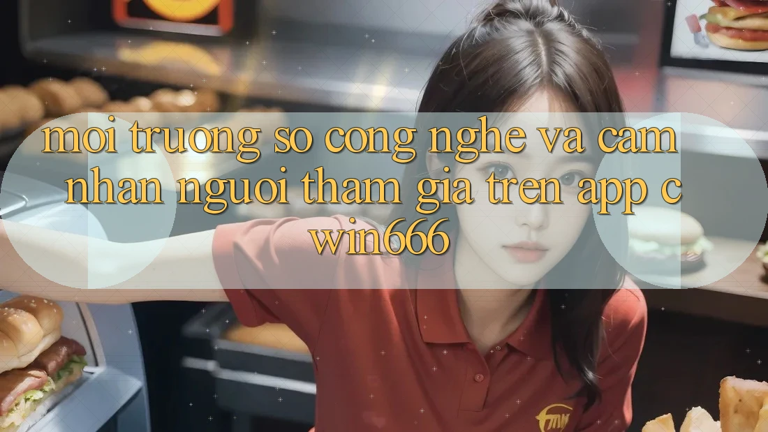 Môi trường số Công Nghệ Và Cảm nhận Người tham gia Trên App Cwin666 Môi trường số Công Nghệ Và Cảm nhận Người tham gia Trên App Cwin666