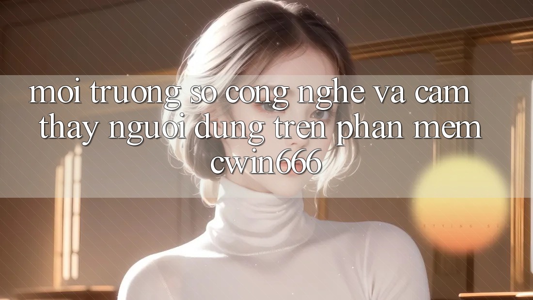 Môi trường số Công Nghệ Và Cảm thấy Người Dùng Trên Phần mềm Cwin666