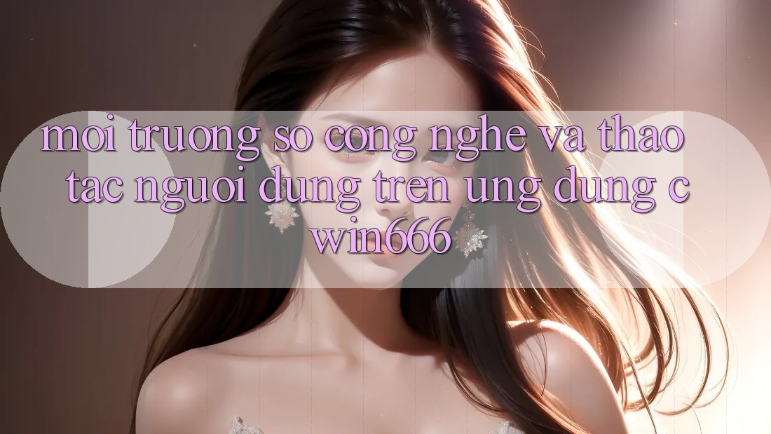 Môi trường số Công Nghệ Và Thao tác Người Dùng Trên Ứng dụng Cwin666