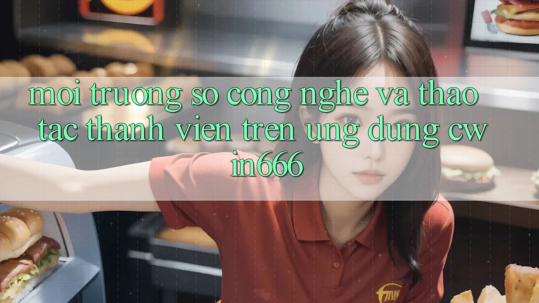 Môi trường số Công Nghệ Và Thao tác Thành viên Trên Ứng dụng Cwin666