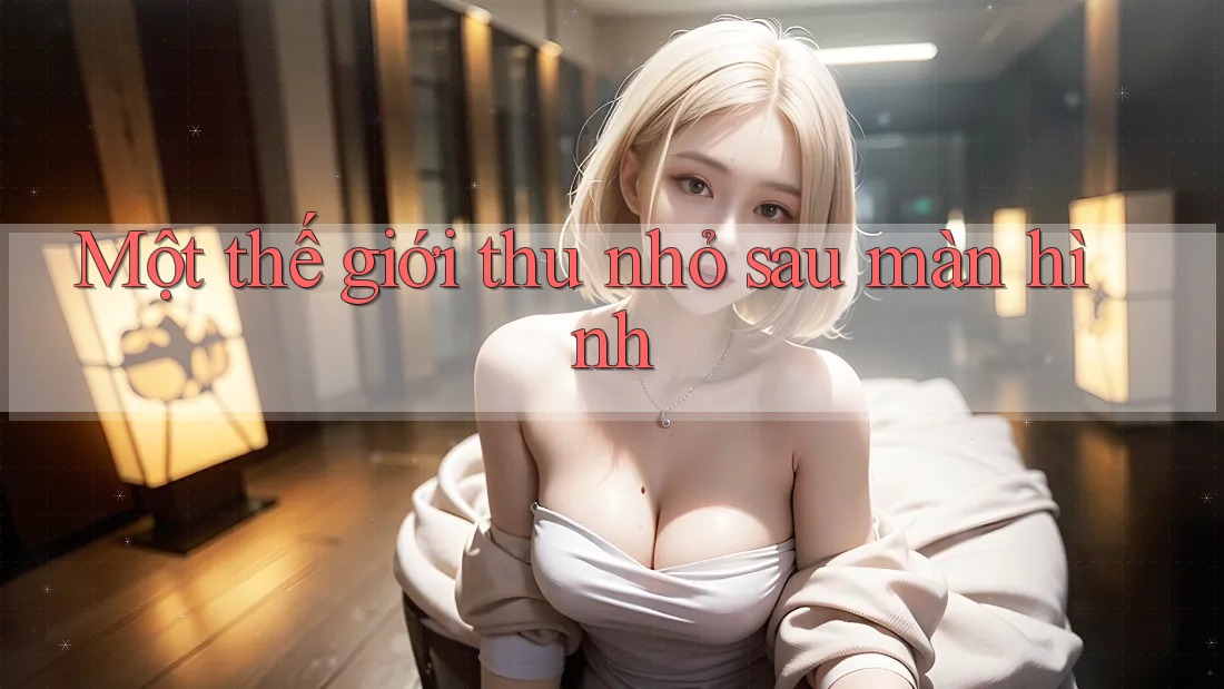 Một thế giới thu nhỏ sau màn hình Một thế giới thu nhỏ sau màn hình