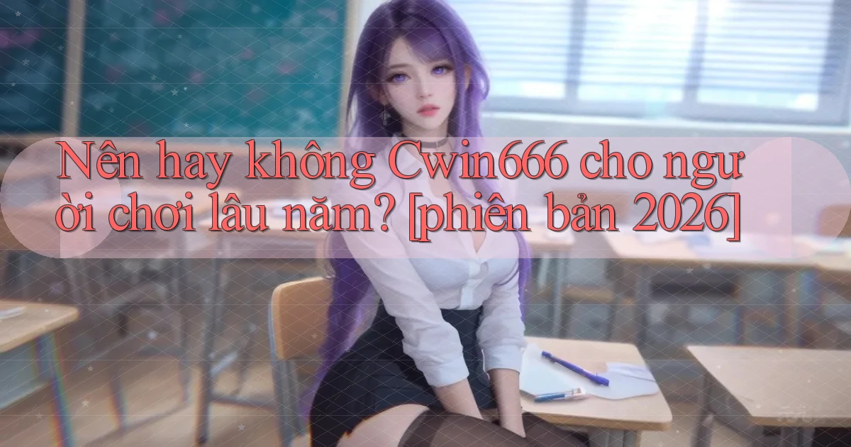 Nên hay không Cwin666 cho người chơi lâu năm [phiên bản 2026]