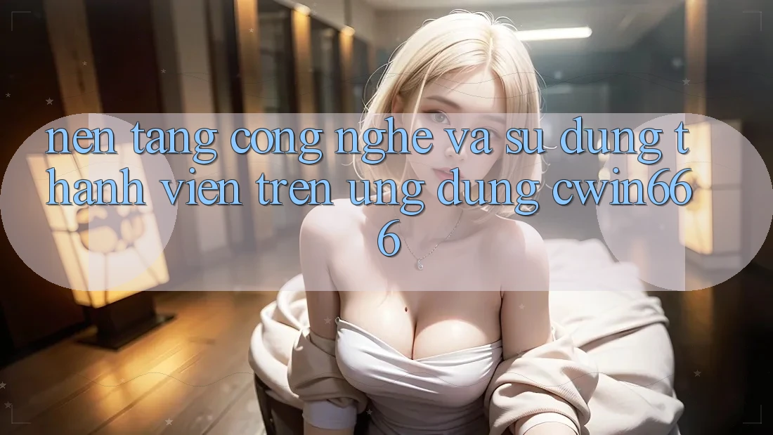 Nền Tảng Công Nghệ Và Sử dụng Thành viên Trên Ứng dụng Cwin666