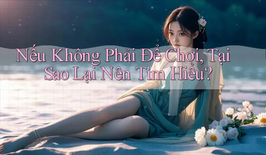 Nếu Không Phải Để Chơi, Tại Sao Lại Nên Tìm Hiểu?