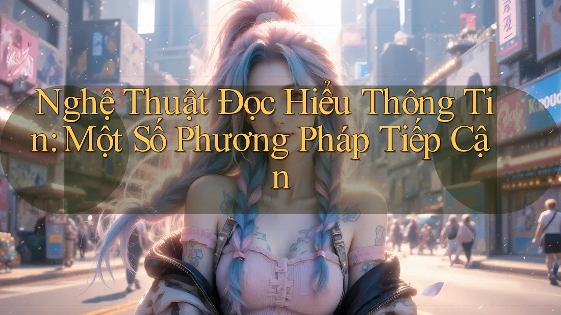 Nghệ Thuật Đọc Hiểu Thông Tin: Một Số Phương Pháp Tiếp Cận