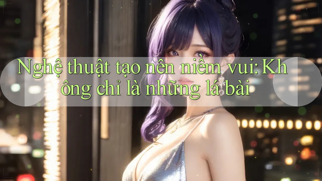 Nghệ thuật tạo nên niềm vui: Không chỉ là những lá bài Nghệ thuật tạo nên niềm vui: Không chỉ là những lá bài