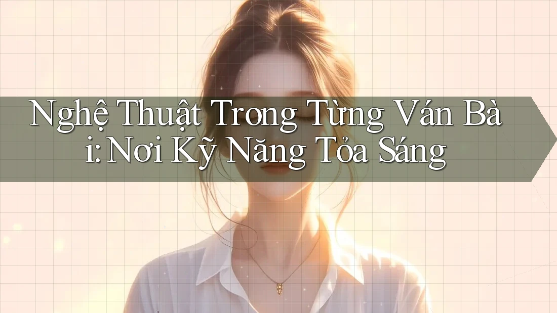 Nghệ Thuật Trong Từng Ván Bài: Nơi Kỹ Năng Tỏa Sáng