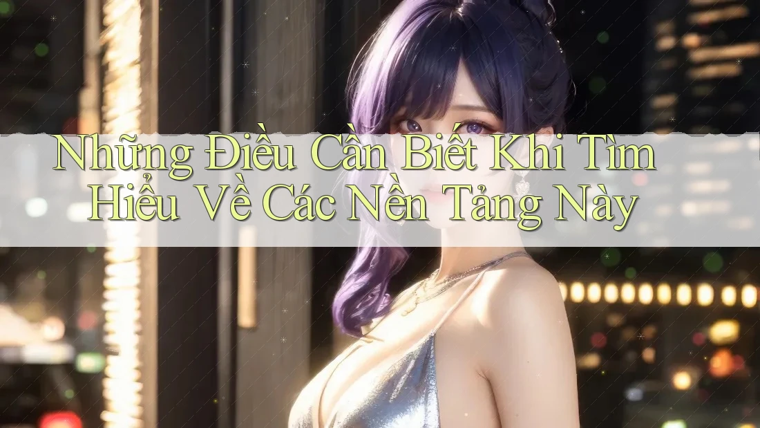 Những Điều Cần Biết Khi Tìm Hiểu Về Các Nền Tảng Này
