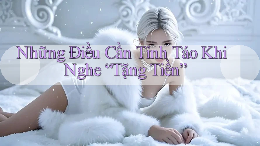 Những Điều Cần Tỉnh Táo Khi Nghe “Tặng Tiền” Những Điều Cần Tỉnh Táo Khi Nghe “Tặng Tiền”