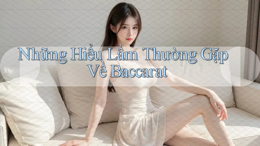 Những Hiểu Lầm Thường Gặp Về Baccarat