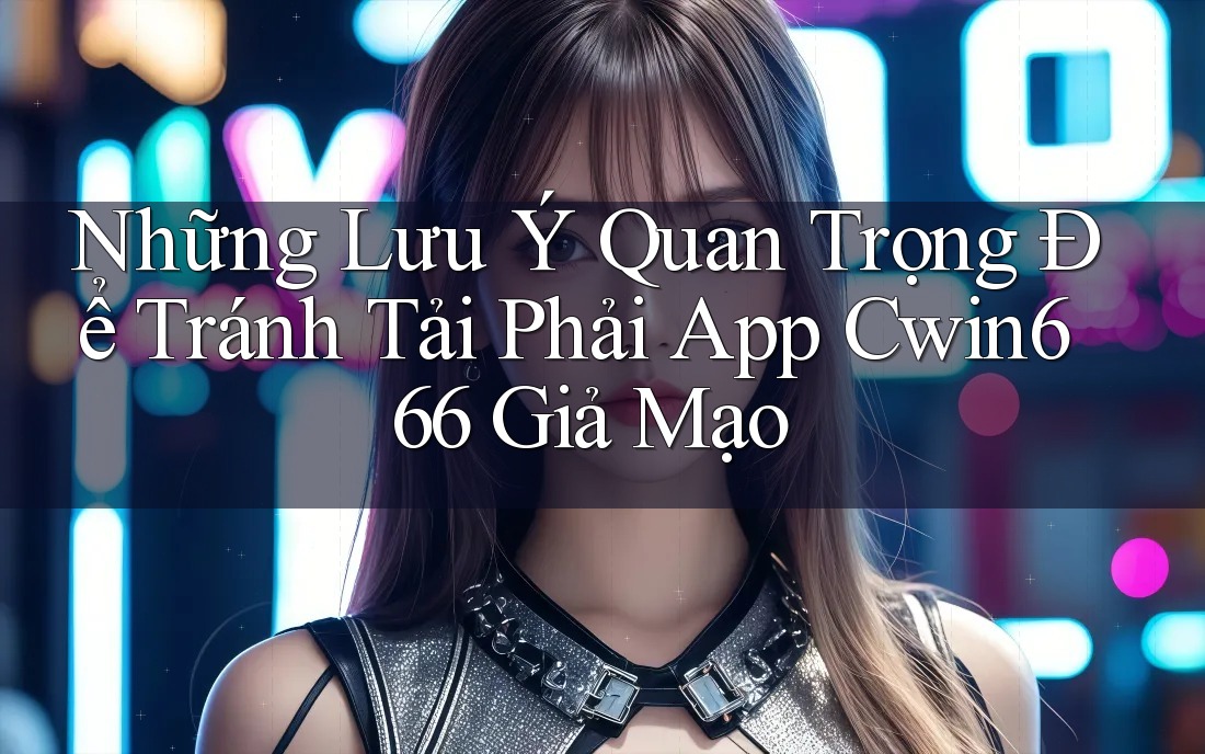 Những Lưu Ý Quan Trọng Để Tránh Tải Phải App Cwin666 Giả Mạo